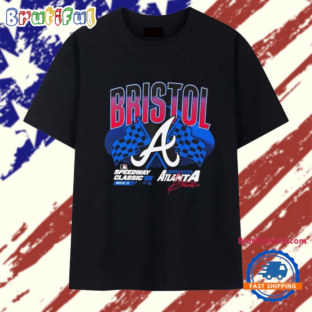 Atlanta Braves 2025 Speedway Classic Bristol T Shirt