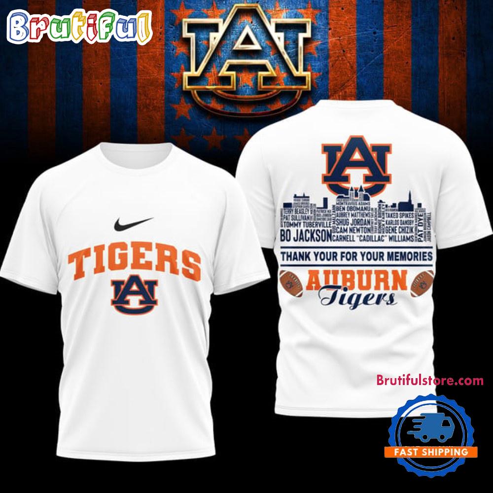 Auburn Tigers Legends of the Game 3D Shirt