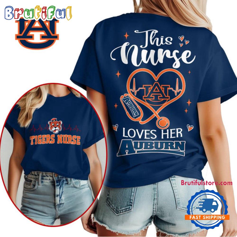 Auburn Tigers Nurse Appreciation Month Unisex 3D Shirt