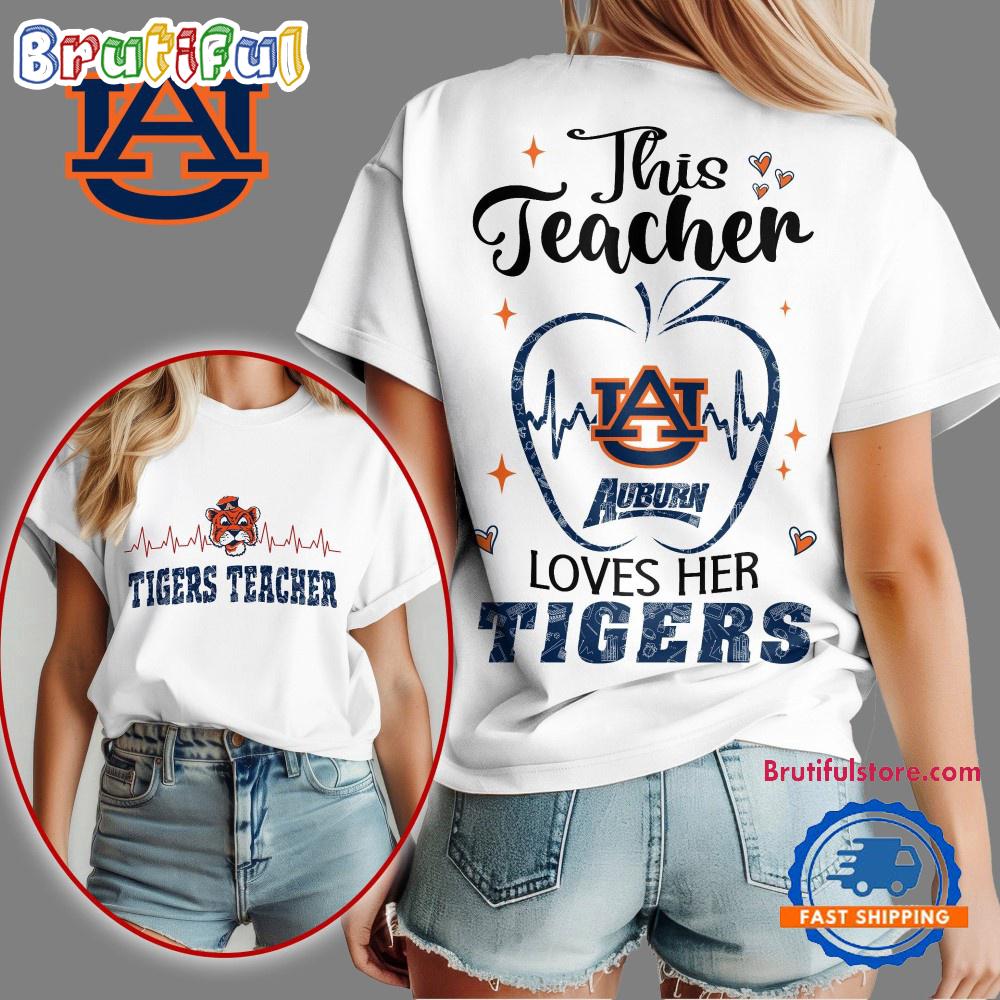 Auburn Tigers Teacher Appreciation Month Vintage T Shirt