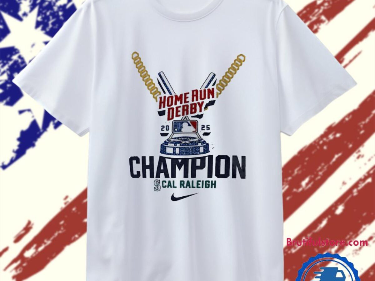 Cal Raleigh Seattle Mariners Home Run Derby Champion 2025 T Shirt