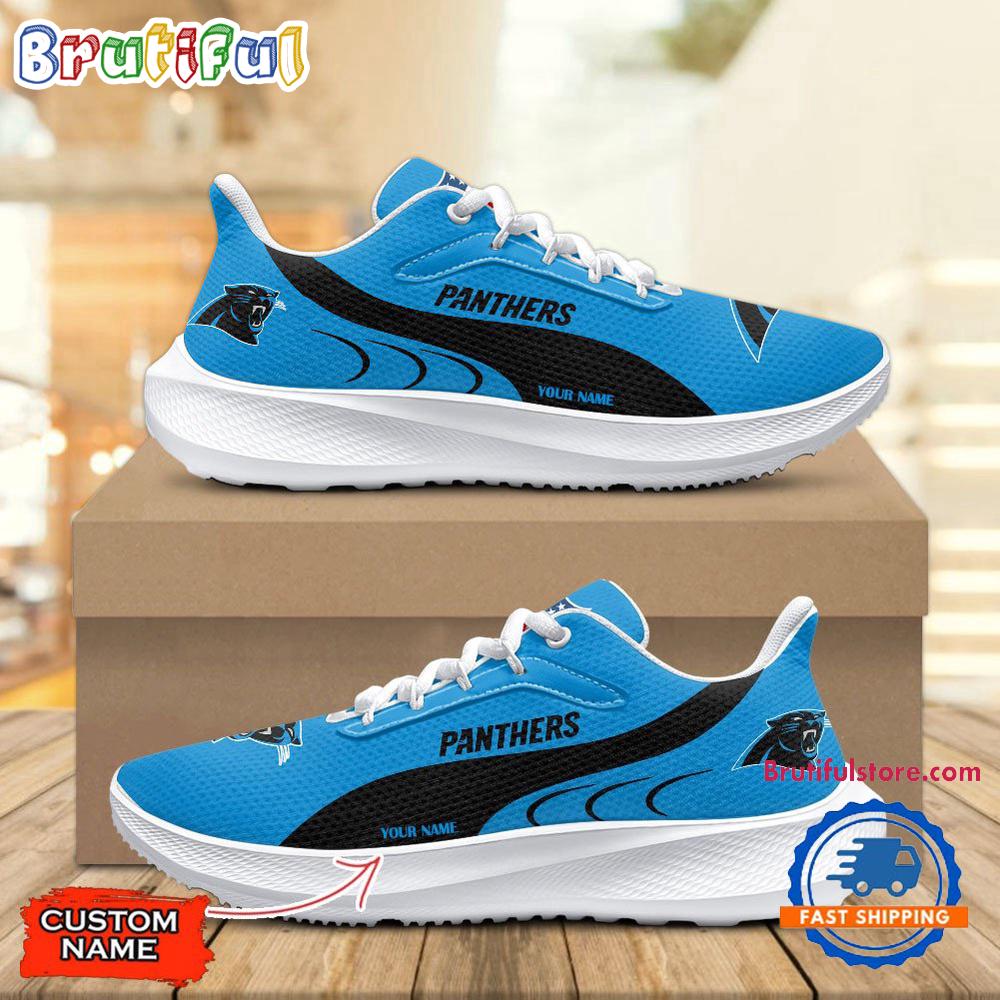 Carolina Panthers Custom Lightweight Running Shoes Sneaker