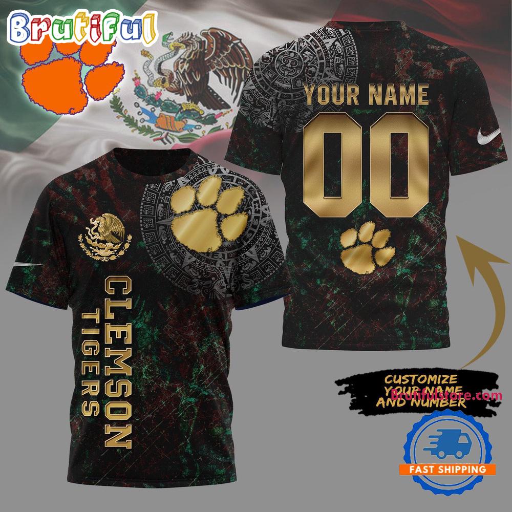 Clemson Tigers Mexican Heritage New Unisex 3D Shirt