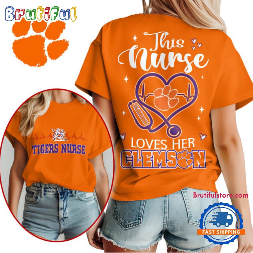Clemson Tigers Nurse Appreciation Month Unisex 3D Shirt