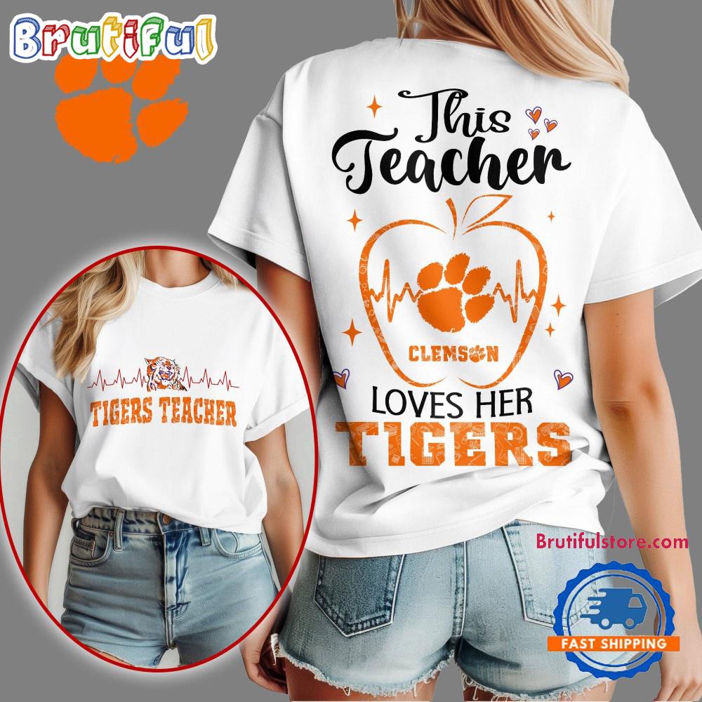 Clemson Tigers Teacher Appreciation Month Vintage T Shirt