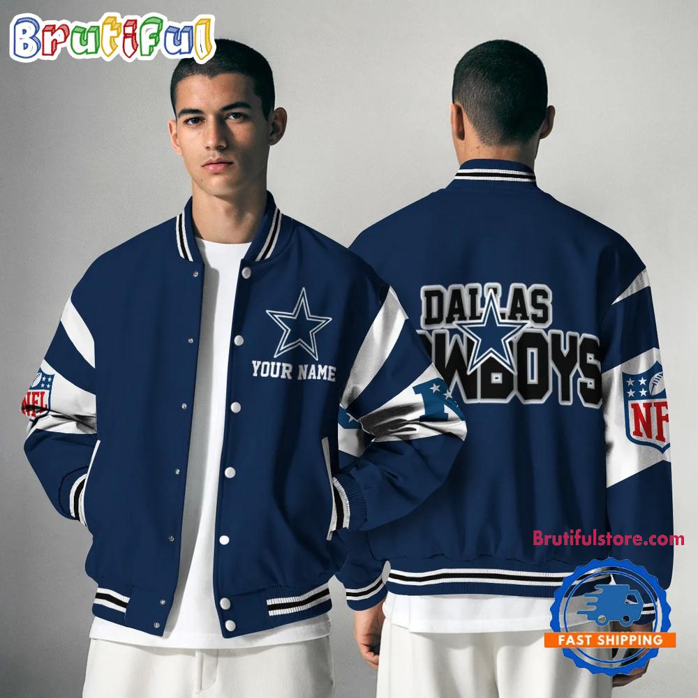 Dallas Cowboys National Football Conference Unisex Baseball Jacket