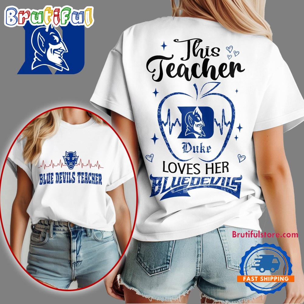 Duke Blue Devils Teacher Appreciation Month Vintage T Shirt