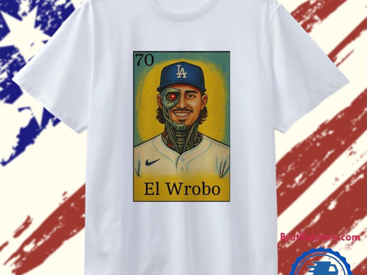 El Wrobo Justin Wrobo Wrobleski LA Dodgers Card T Shirt