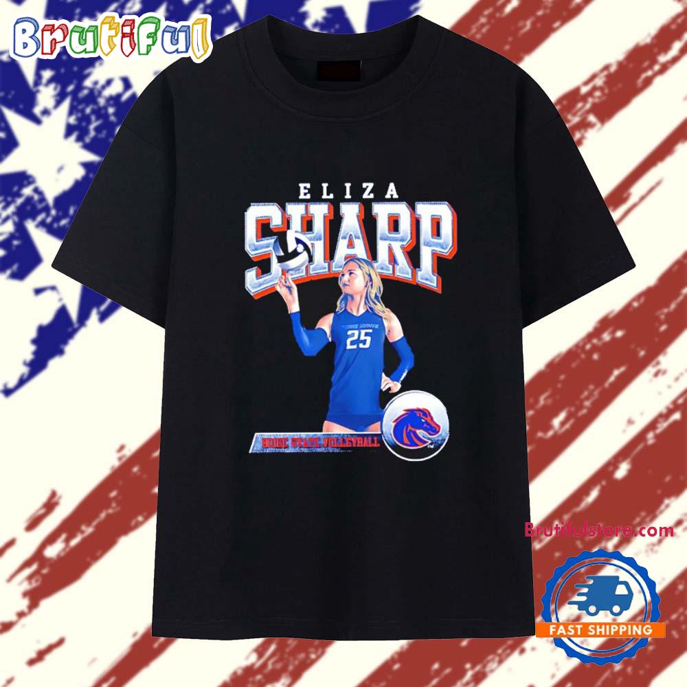 Eliza Sharp Fall 2025-26 Boise State Broncos Graphic T Shirt