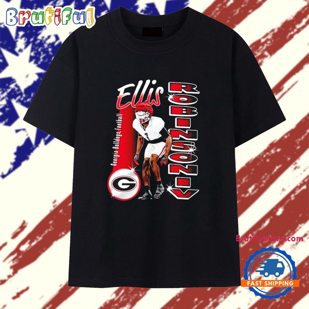 Ellis Robinson IV Georgia Bulldogs Graphic T Shirt