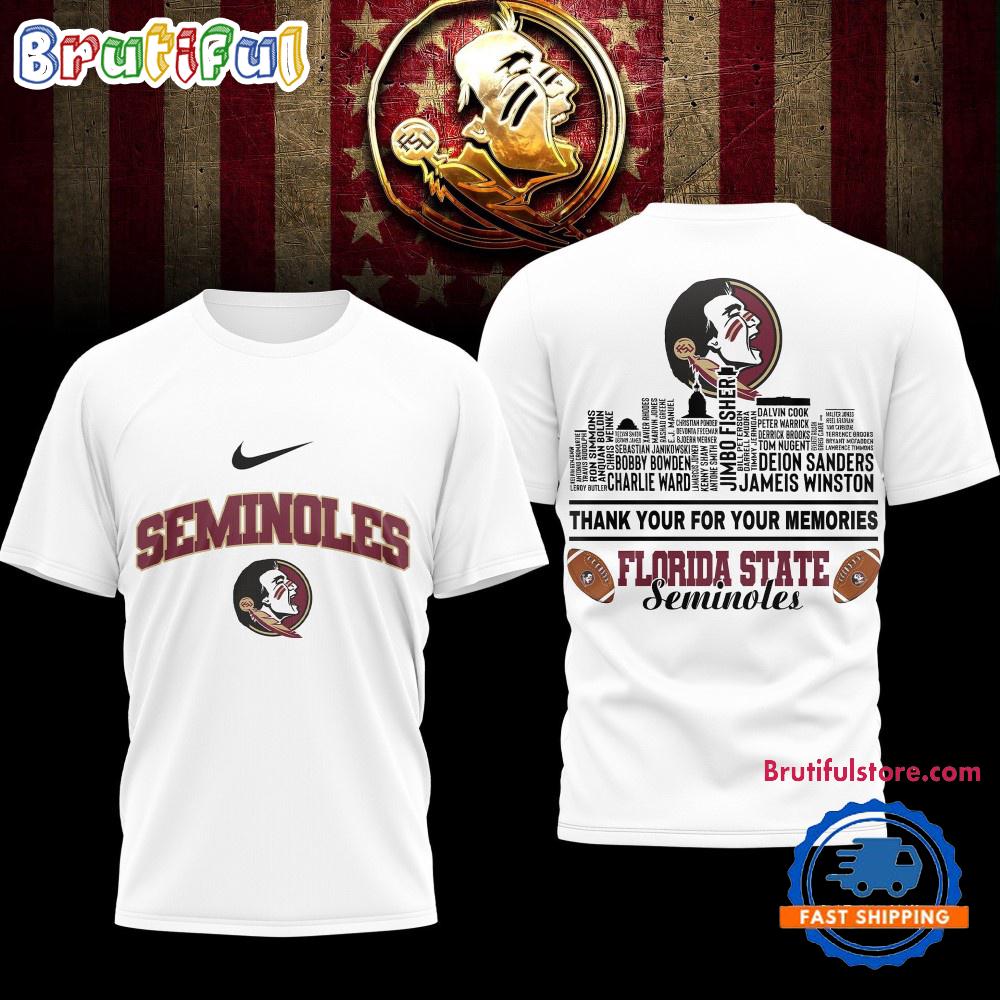 Florida State Seminoles Legends of the Game 3D Shirt