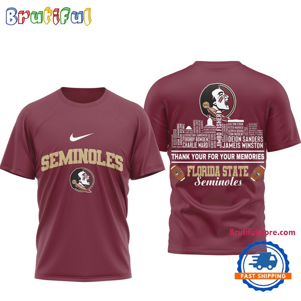 Florida State Seminoles Legends of the Game Limited Edition T Shirt