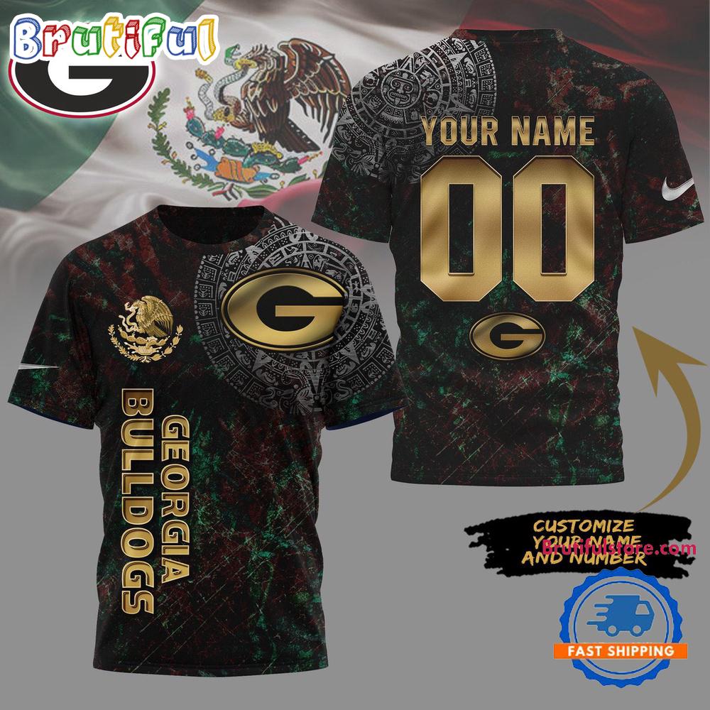 Georgia Bulldogs Mexican Heritage New Unisex 3D Shirt