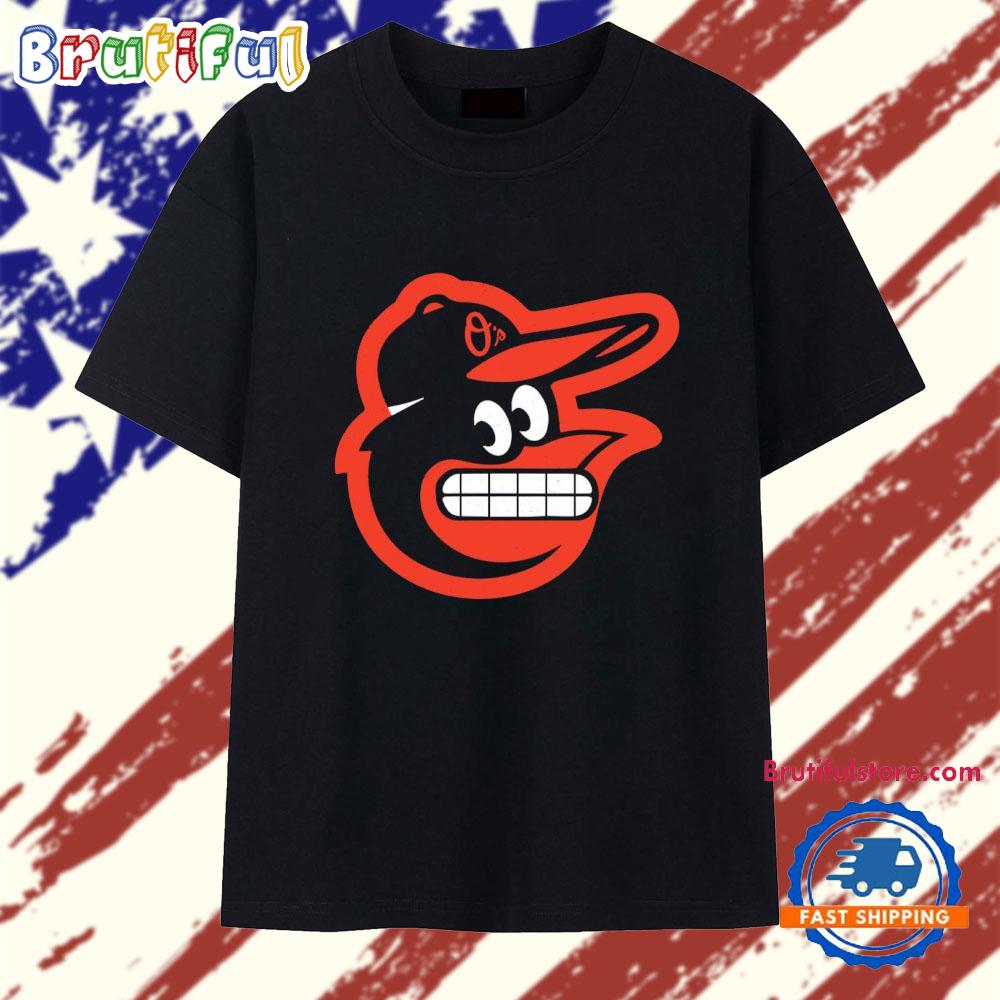 Grimacing Oriole Baltimore Orioles Logo T Shirt