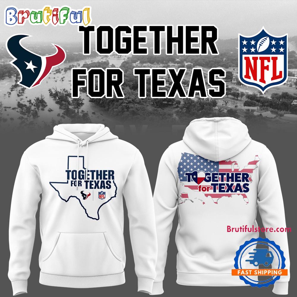 Houston Texans Strong 2025 Limited Edition White Hoodie