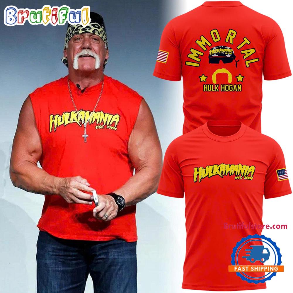 Hulk Hogan Hulkamania Immortal 2025 T Shirt