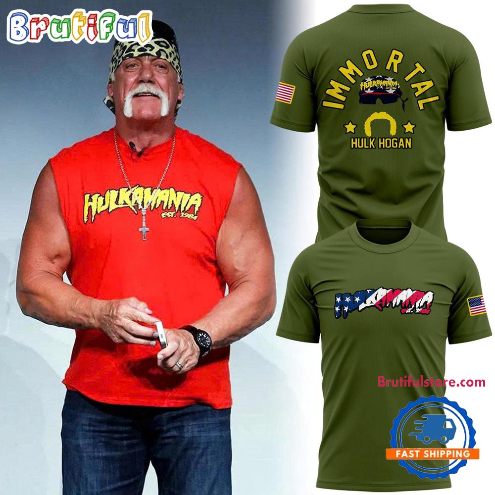 Hulk Hogan Hulkamania Immortal Limited Edition 3D Shirt
