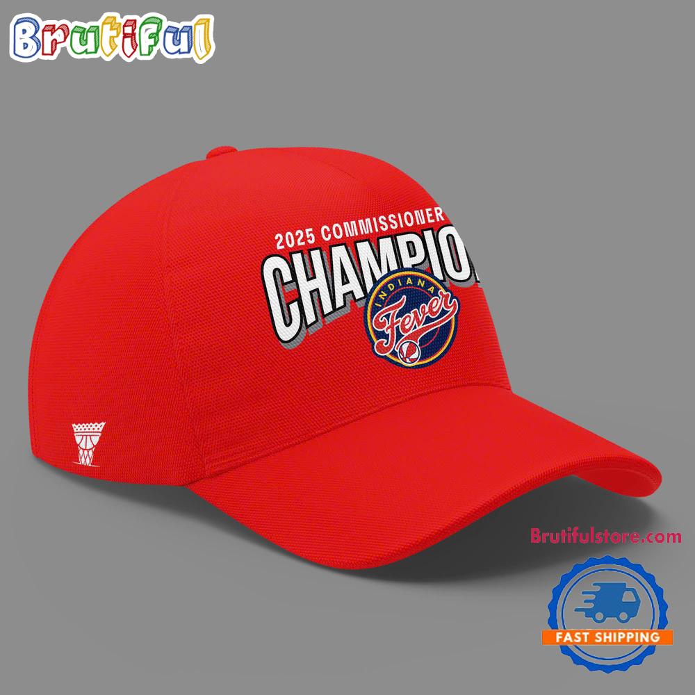 Indiana Fever 2025 WNBA Commissioner’s Cup Champions Now You Know Red Cap