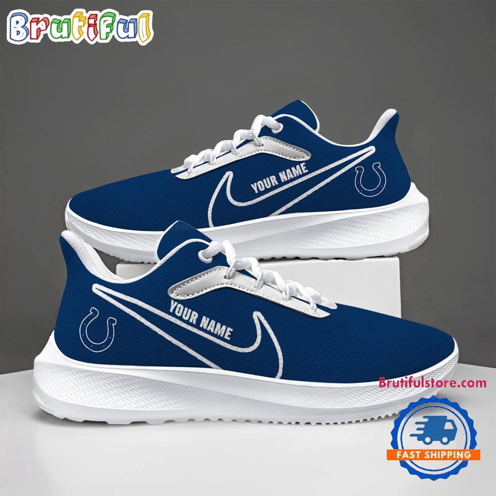 Indianapolis Colts Custom Lightweight Running Shoes Sneaker