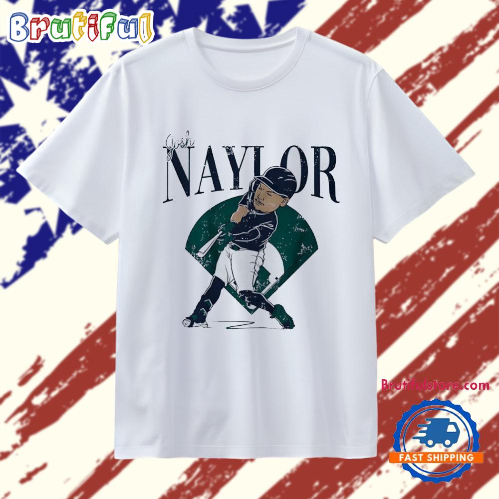 Josh Naylor Seattle Mariners Diamond Caricature T Shirt