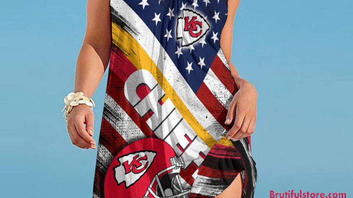 kansas city jersey dress Women's Gameday Couture White/Black Kansas City Chiefs Bling It Full Sequin Jersey Dress