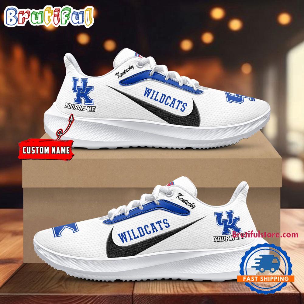 Kentucky Wildcats Personalized Lightweight Patch Decor Running Shoes Sneaker