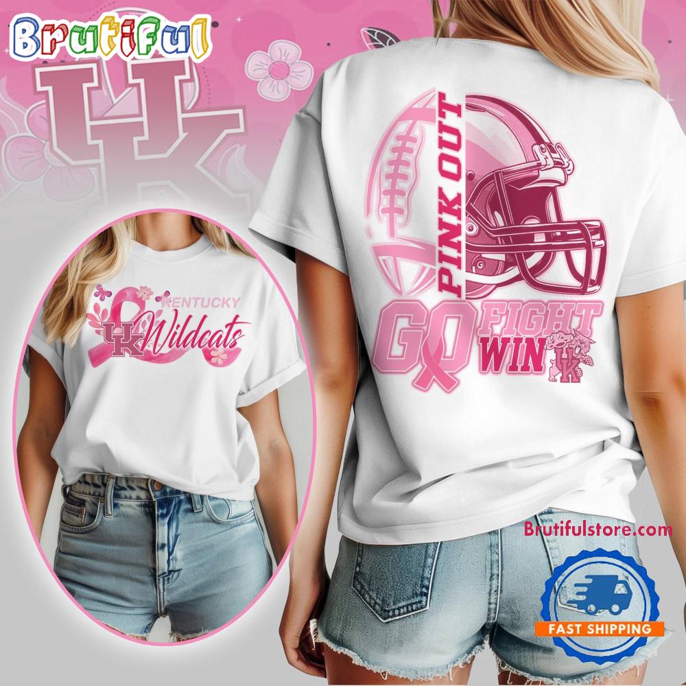 Kentucky Wildcats Tackle Breast Cancer New Design Unisex T Shirt