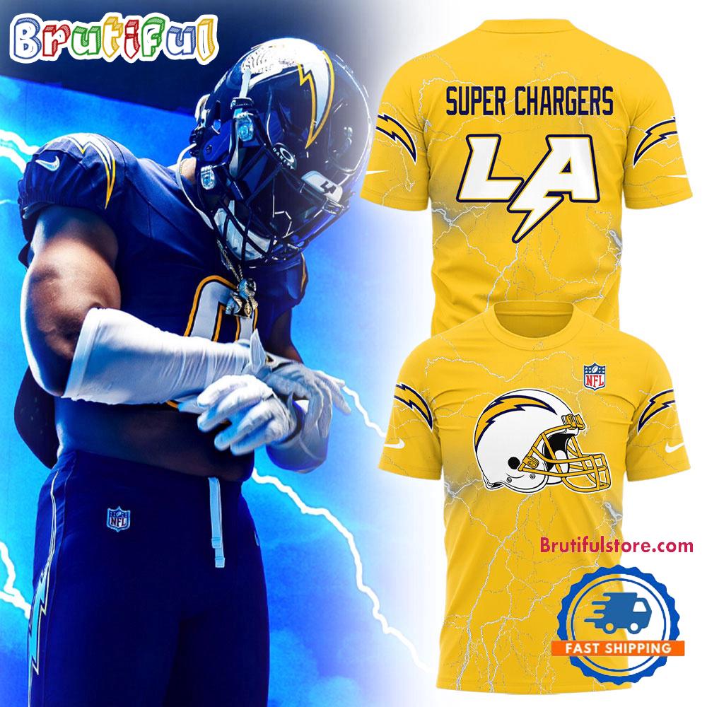 Los Angeles Chargers Release New Alternate Uniforms for 2026 T Shirt