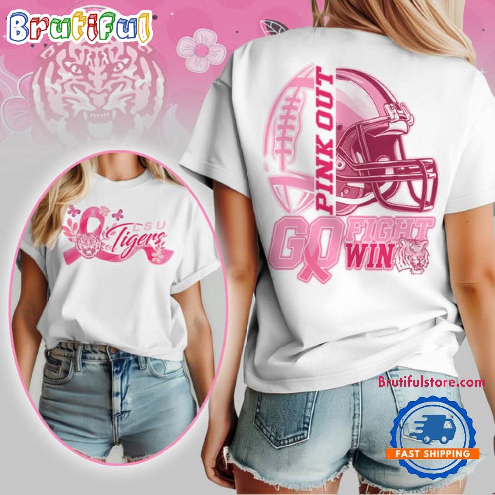 LSU Tigers Tackle Breast Cancer New Design Unisex T Shirt