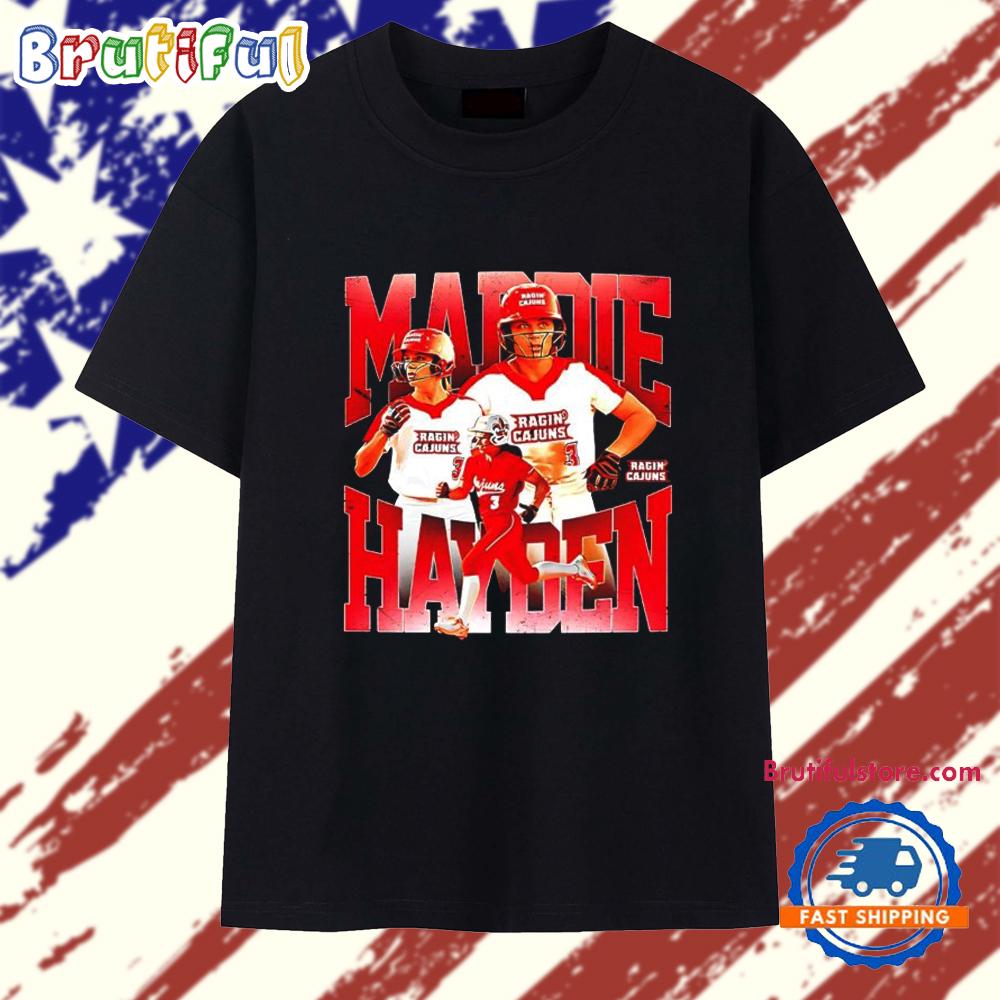 Maddie Hayden Louisiana Softball Graphic T Shirt