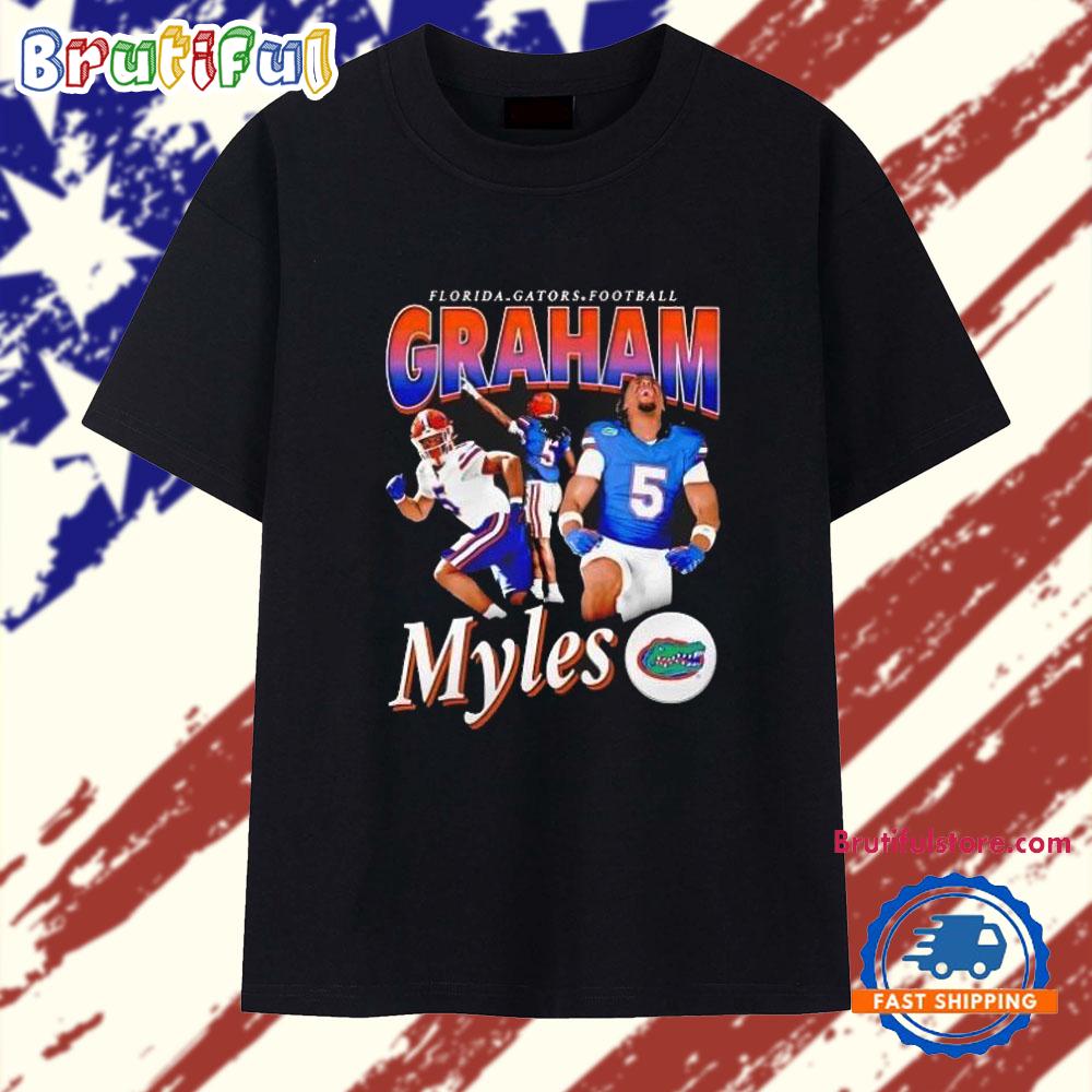 Myles Graham illustrated Florida Gators Football T Shirt