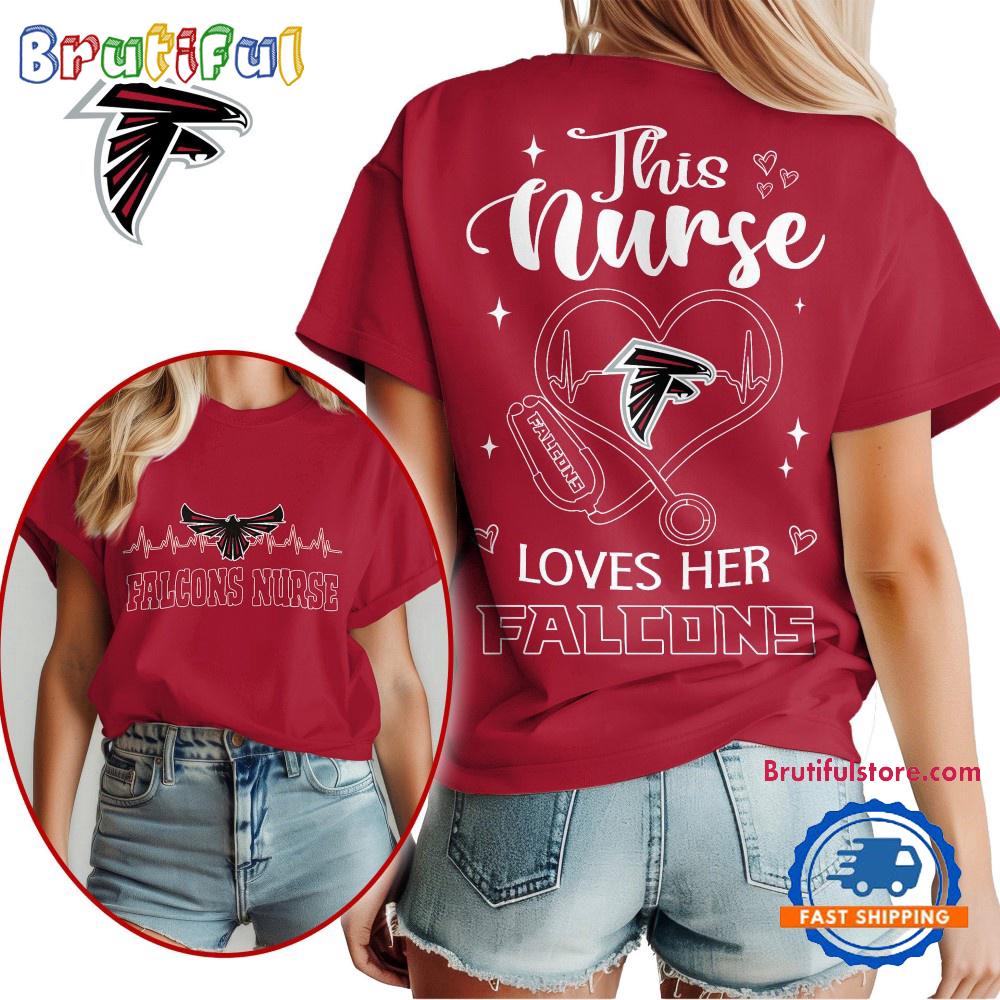 NFL Atlanta Falcons Nurse Appreciation Month Limited Edition Vintage T Shirt