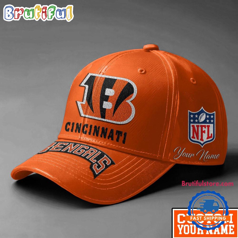 NFL Cincinnati Bengals Football Team Personalized All Over Print Cap