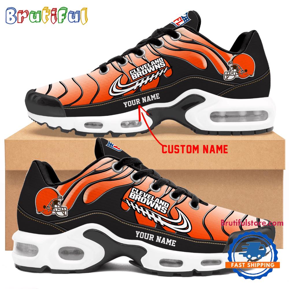 NFL Cleveland Browns Personalized Limited Edition Air Max Plus Shoes Sneaker