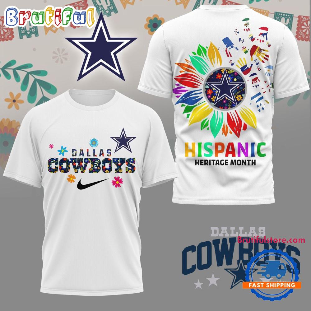 NFL Dallas Cowboy Hispanic Heritage Month Unisex 3D Shirt