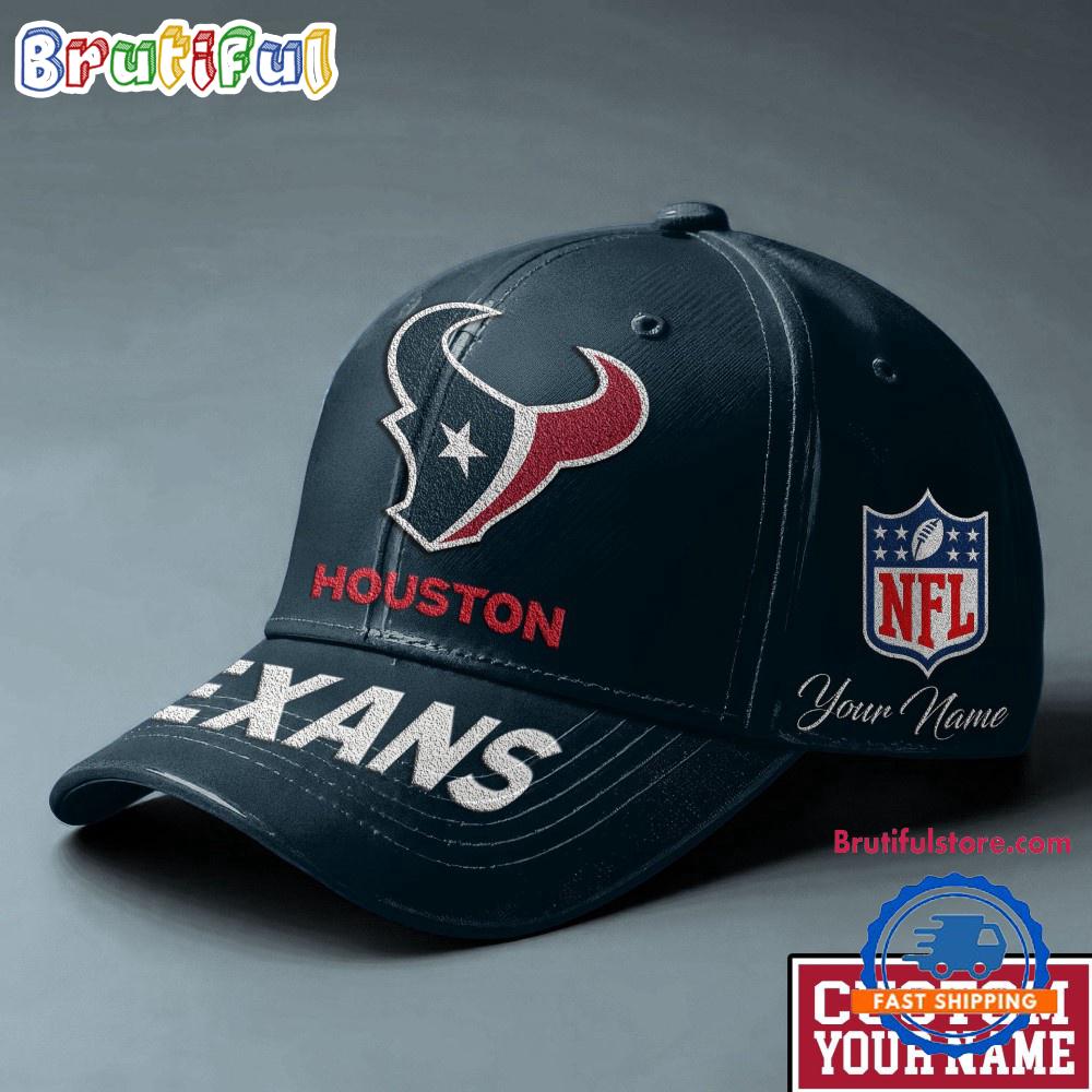 NFL Houston Texans Football Team Personalized All Over Print Cap