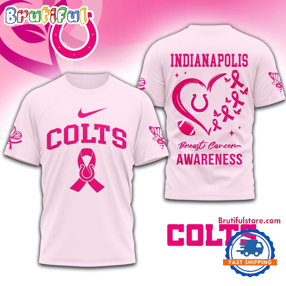 NFL Indianapolis Colts Breast Cancer Awareness Limited Edition Unisex T Shirt