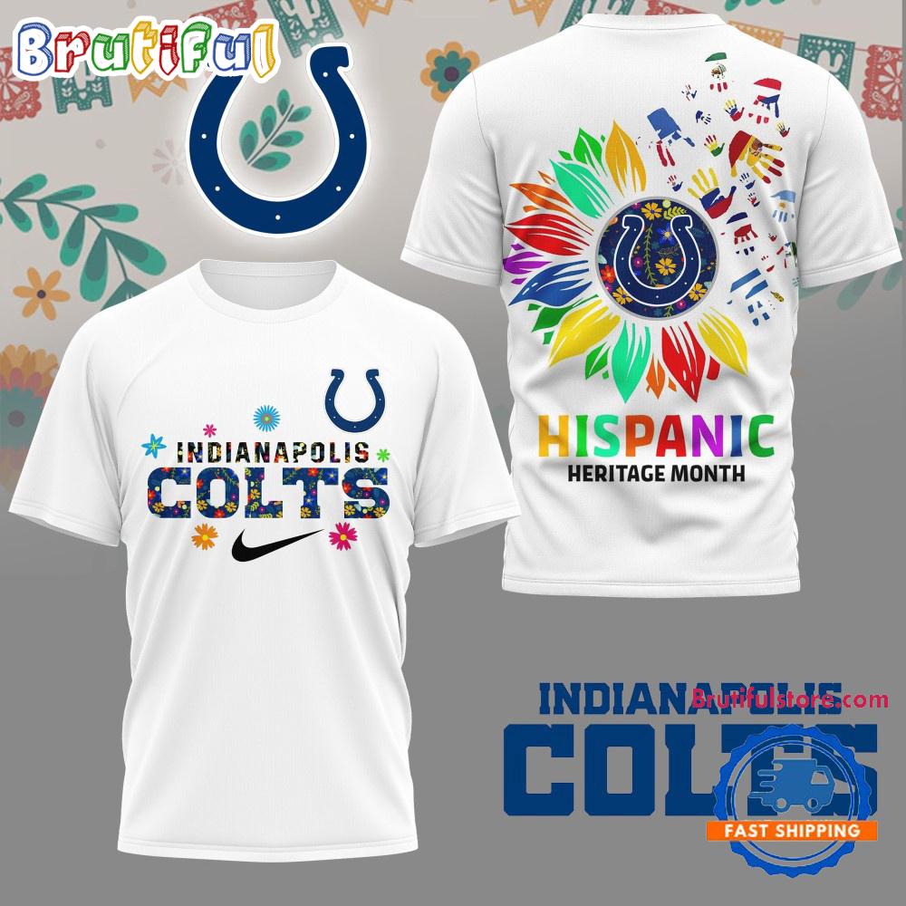 NFL Indianapolis Colts Hispanic Heritage Month Unisex 3D Shirt