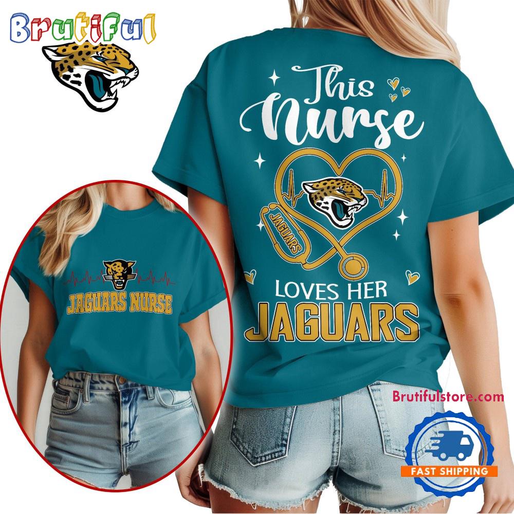NFL Jacksonville Jaguars Nurse Appreciation Month Limited Edition Vintage T Shirt