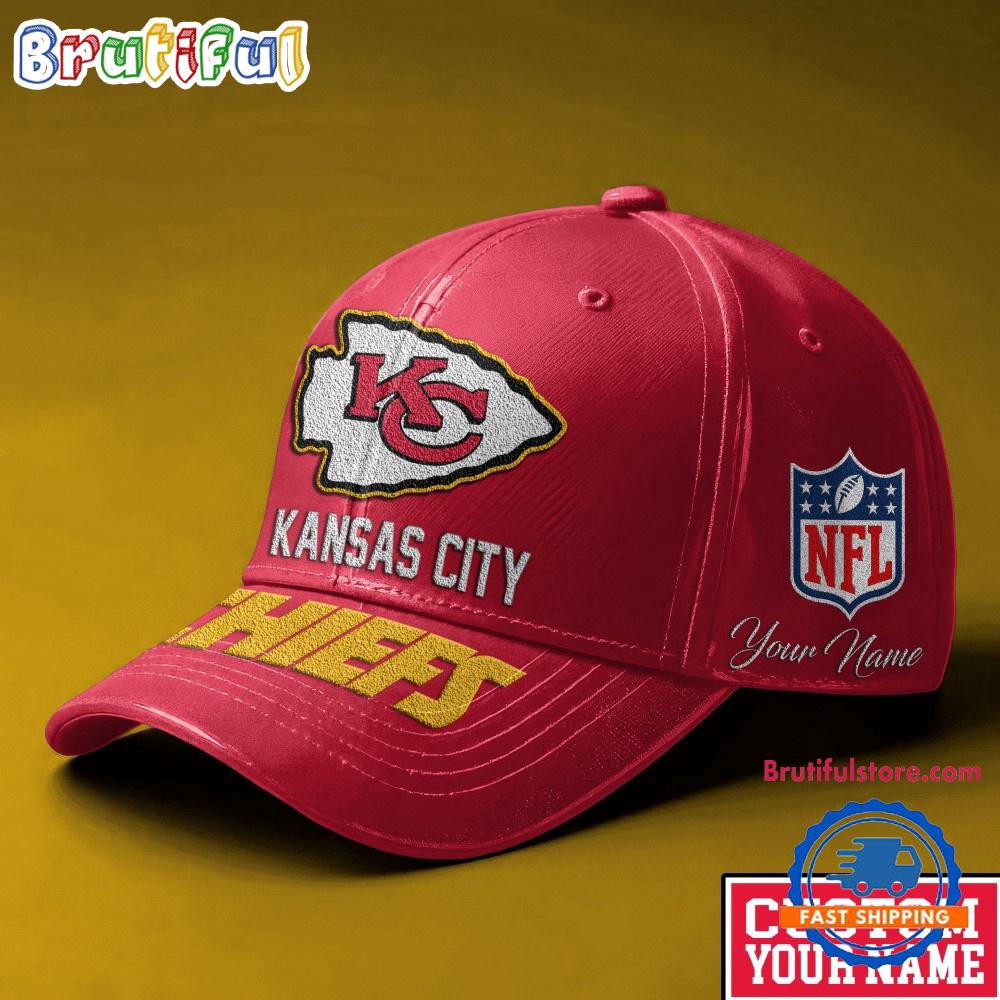 NFL Kansas City Chiefs Football Team Personalized All Over Print Cap