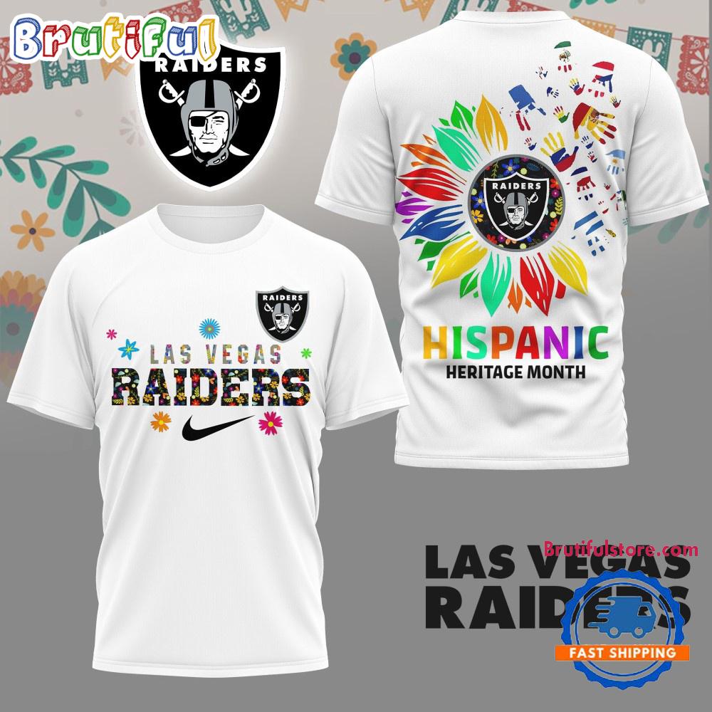 NFL Las Vegas Raiders Hispanic Heritage Month Unisex 3D Shirt