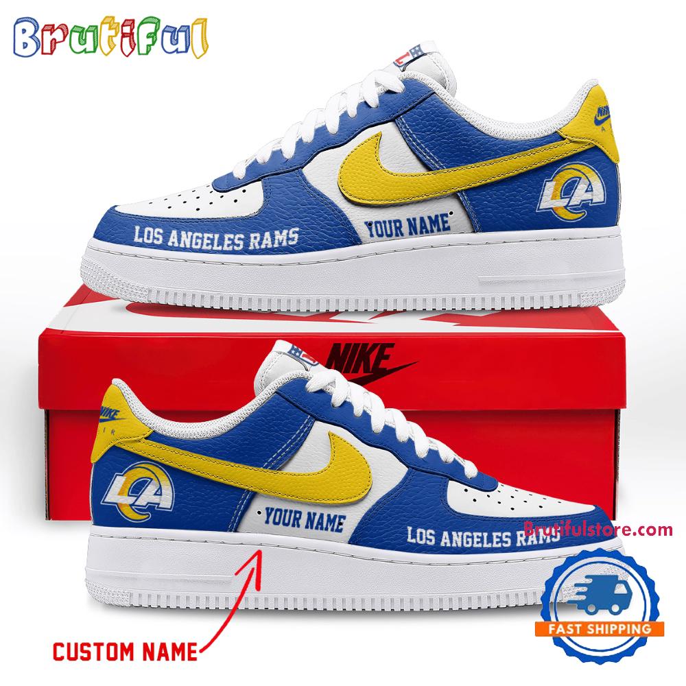 NFL Los Angeles Rams Limited Edition Personalized Air Force 1 Shoes Sneaker