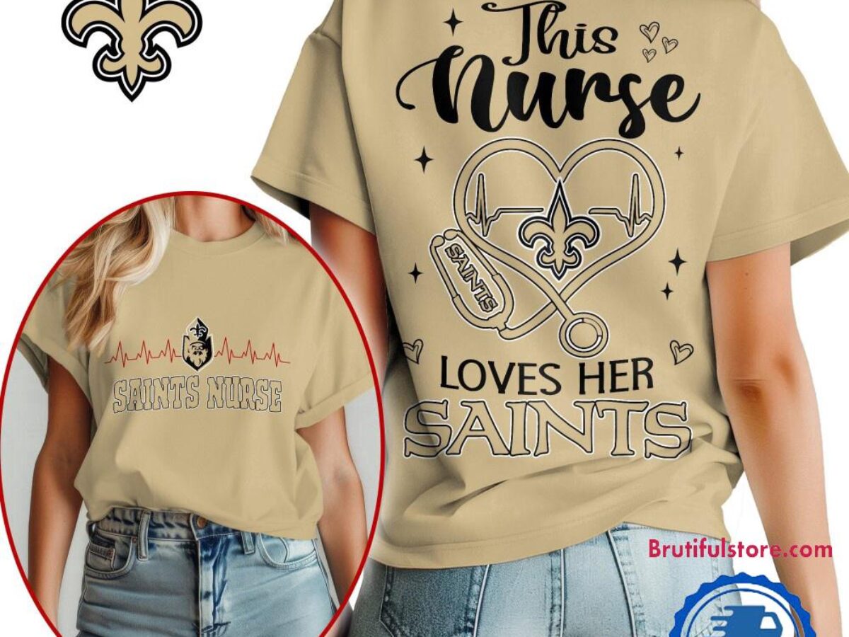 NFL New Orleans Saints Nurse Appreciation Month Limited Edition