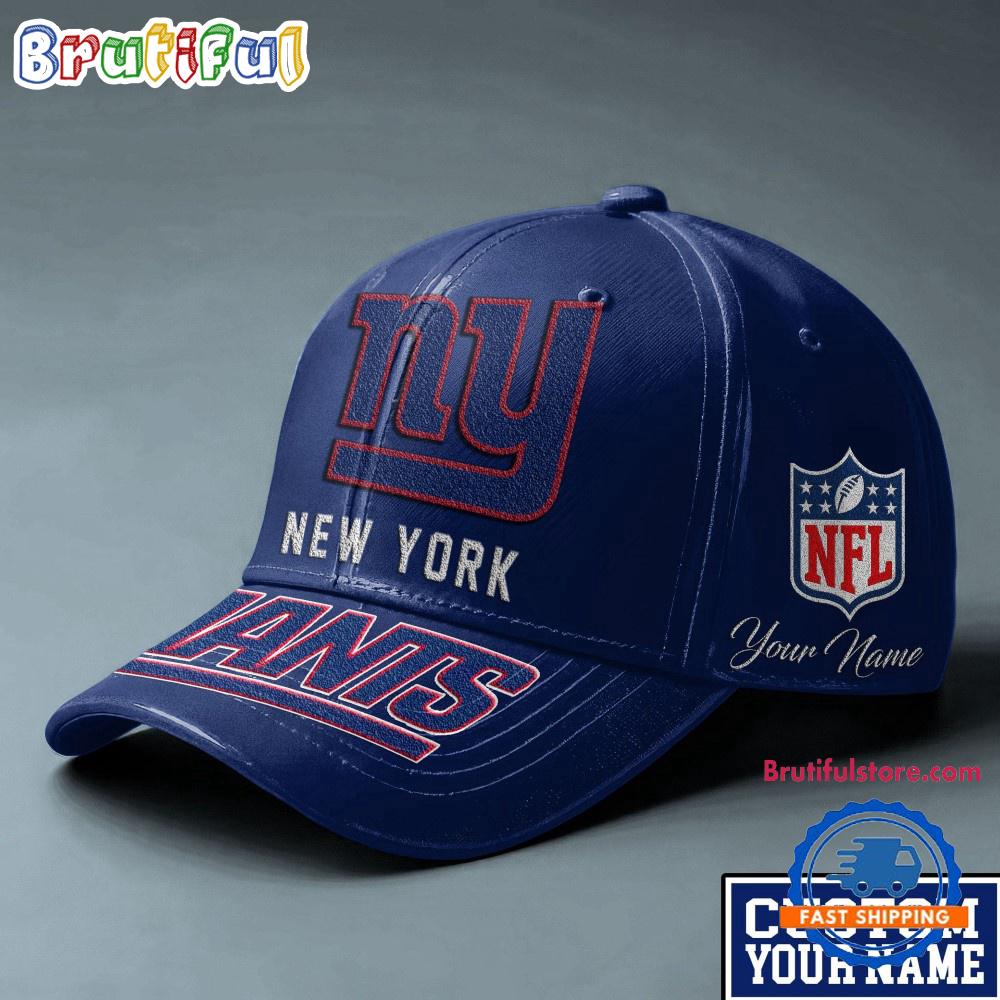 NFL New York Giants Football Team Personalized All Over Print Cap