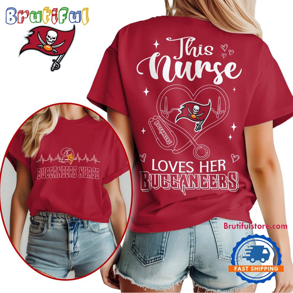 NFL Tampa Bay Buccaneers Nurse Appreciation Month Limited Edition Vintage T Shirt