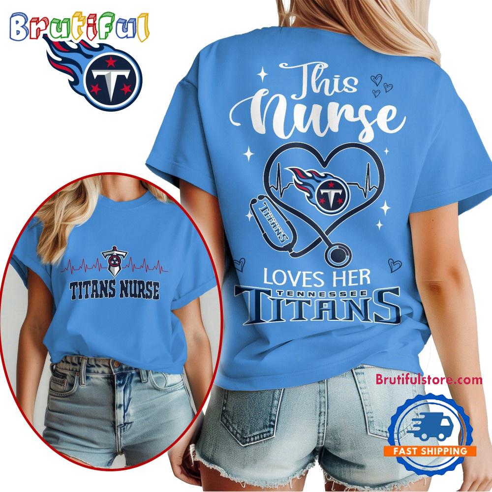 NFL Tennessee Titans Nurse Appreciation Month Limited Edition Vintage T Shirt