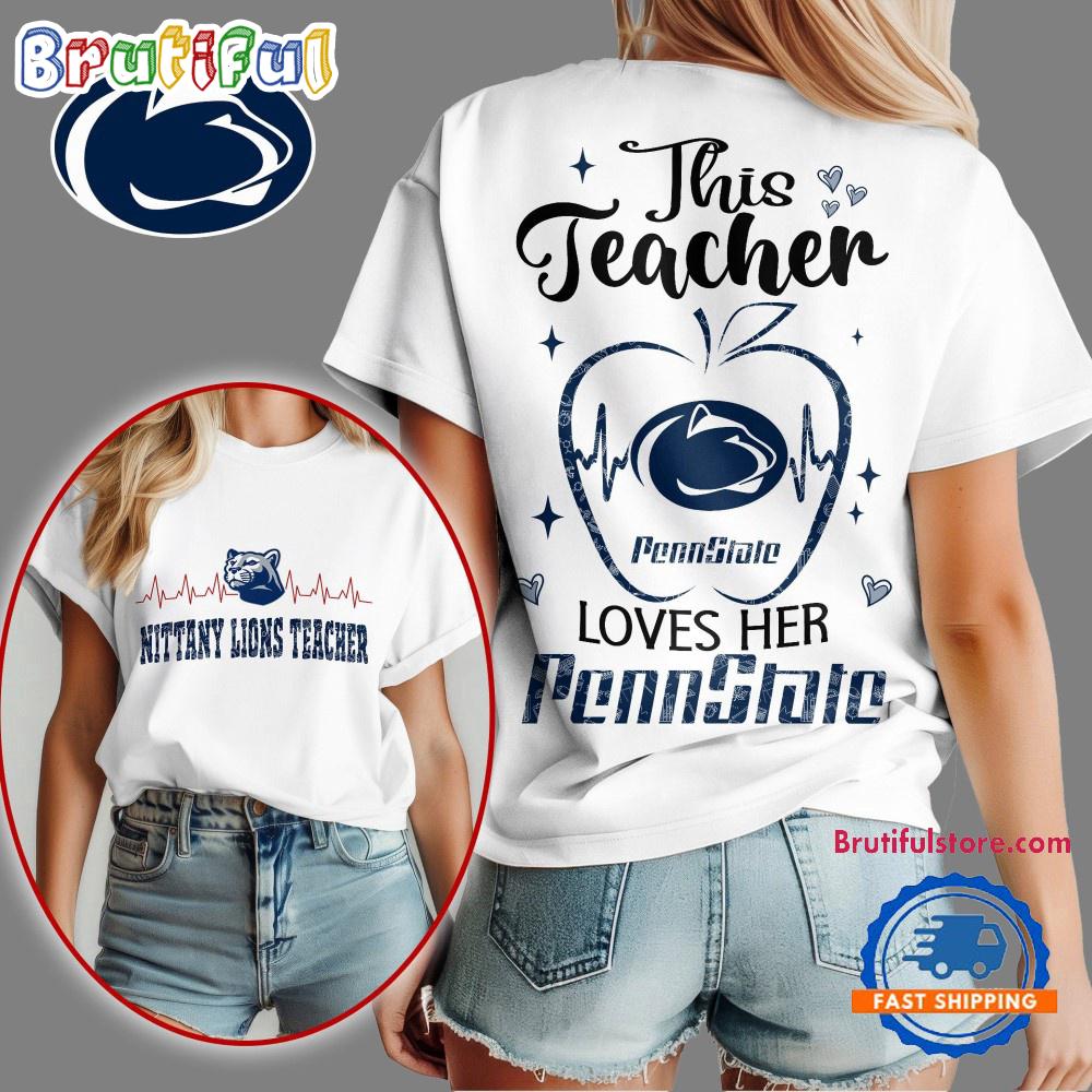 Penn State Nittany Lions Teacher Appreciation Month Vintage T Shirt