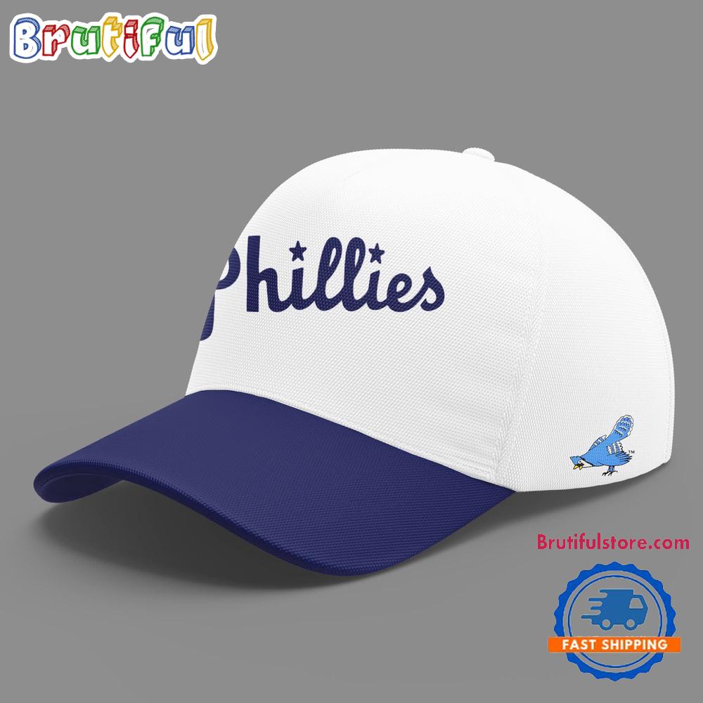 Philadelphia Phillies Grey Blue Jay Logo 40's Baseball Cap