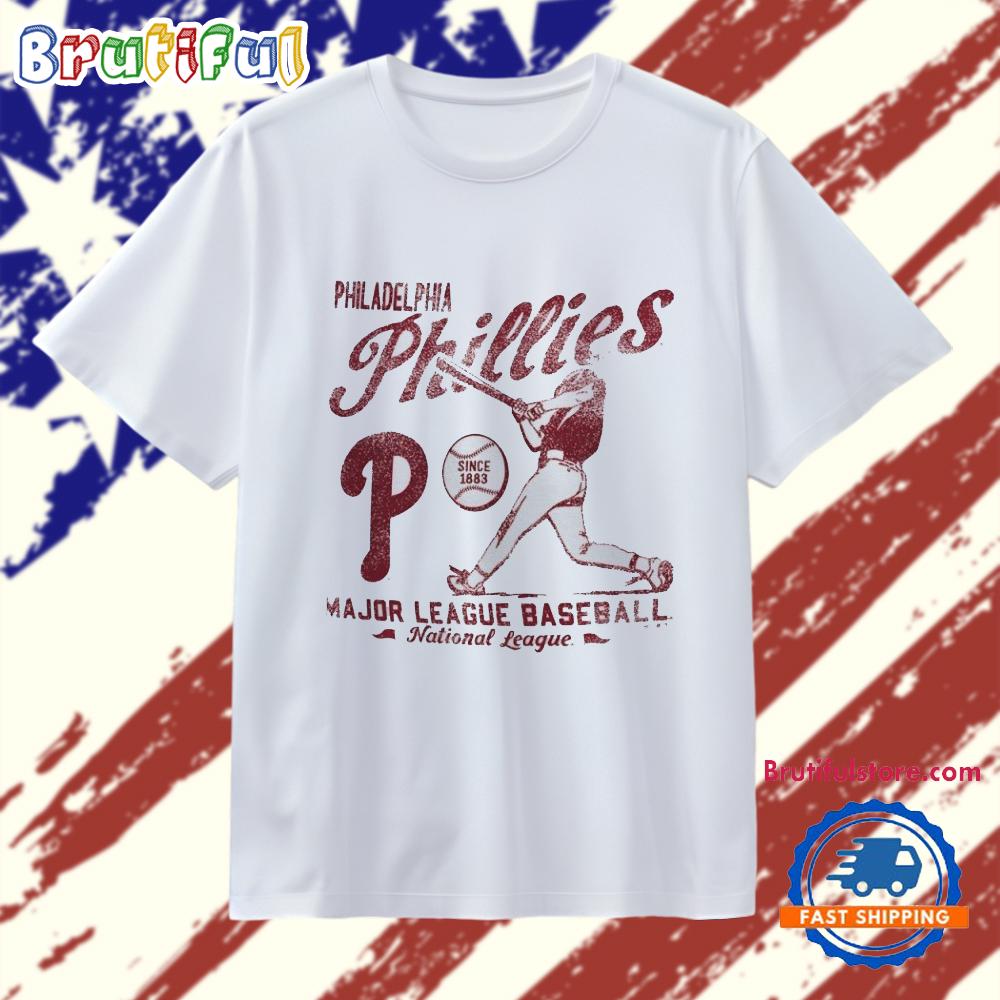 Philadelphia Phillies Major League Baseball National League since 1883 T Shirt