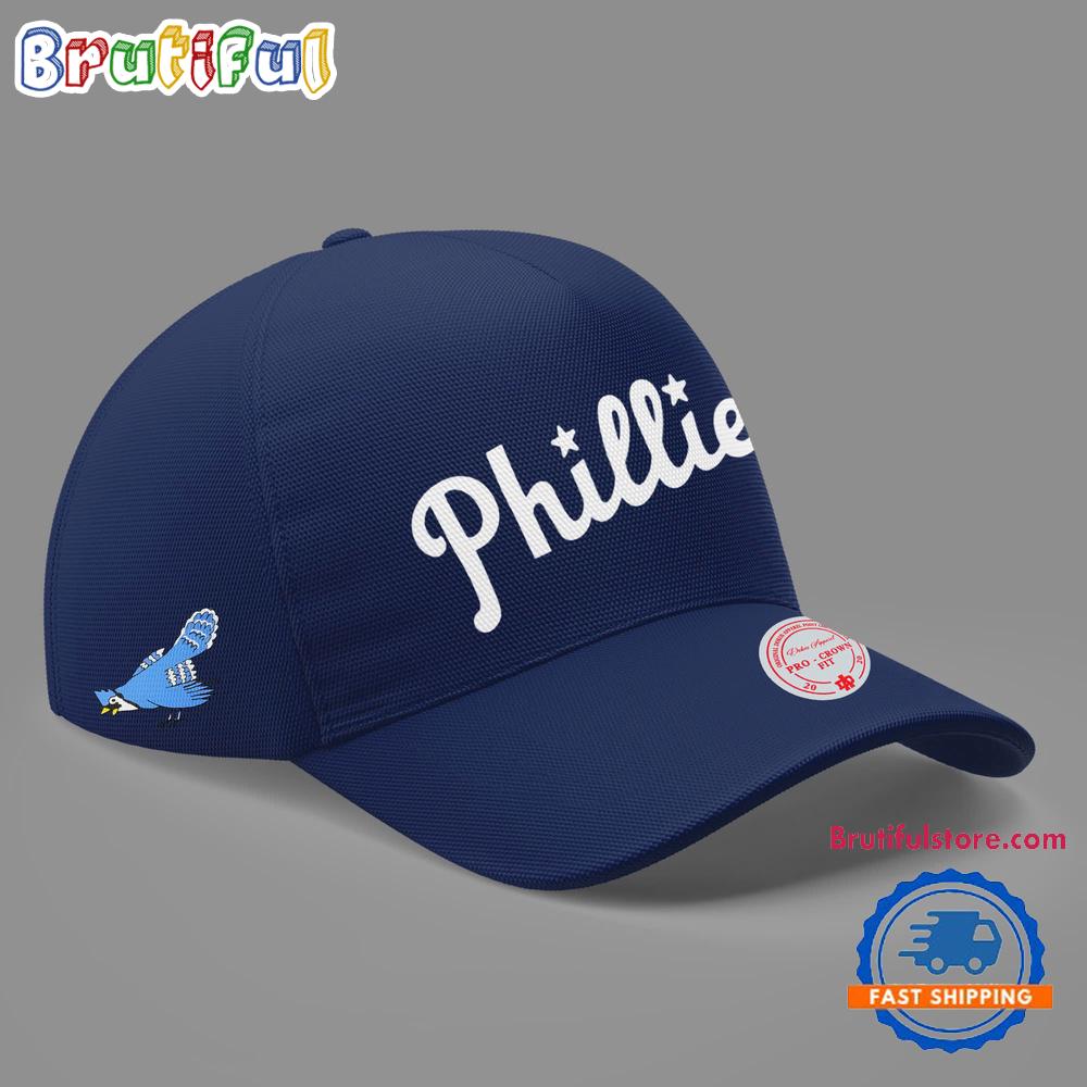 Philadelphia Phillies Navy Blue Jay Logo 40's Baseball Cap